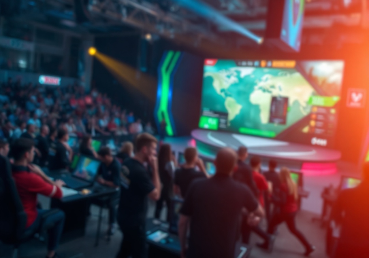 Professional esports roster analyzing live patch data on dual monitors during a LAN practice session